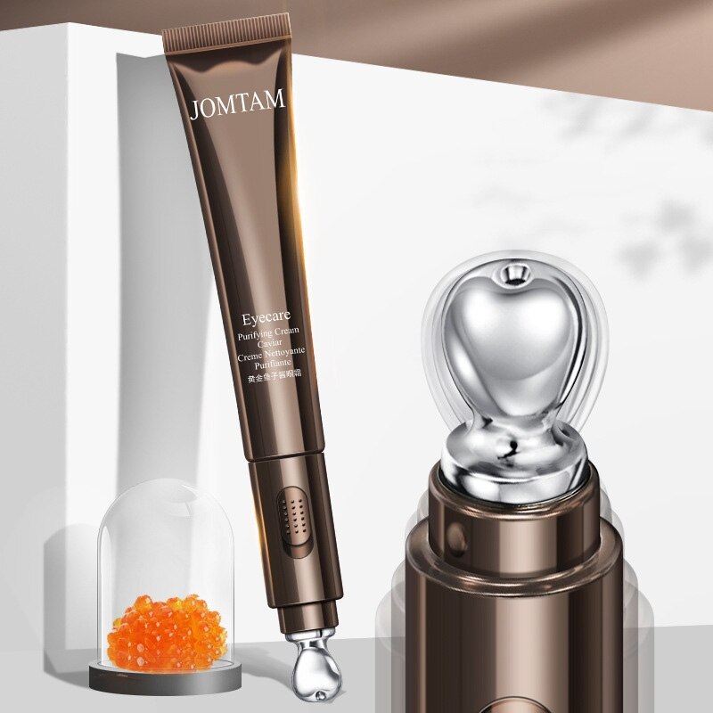 Eye Serum Roller Massager  Anti Puffiness Fine Lines Dark Circles Eye Cream