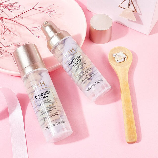 Three-color Rainbow Isolation Cream Facial Base Makeup