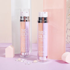 Two-color Face Repair Cream Makeup Base and BB cream