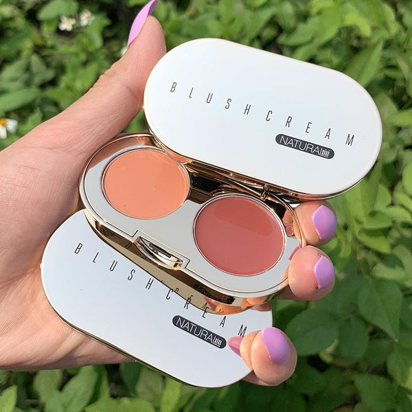 Two-color Mixing  Cheeks Blush Cream
