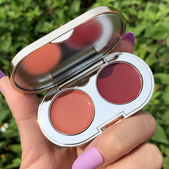 Two-color Mixing  Cheeks Blush Cream