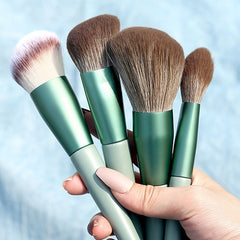 Morandi Fresh Green Makeup Brush Set