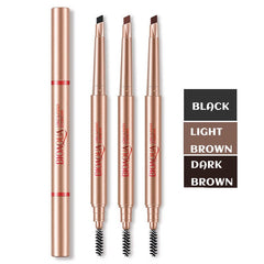 BIOAQUA Waterproof Eyebrow Pencil With Brush Long Lasting Eyebrow Pen Eyebrow Beauty Cosmetic Tool 3 Colors