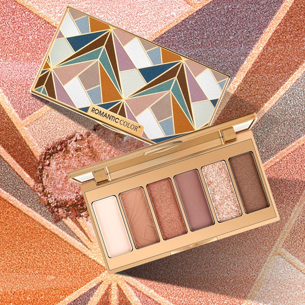 Romantic 6 Colors Eyeshadow Palette