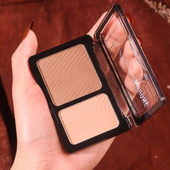 Three Dimensional Two-color Contour Powder V-Shaped