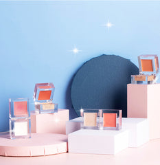 Crystal Blush Highlight 2 in 1 Face Makeup Palette