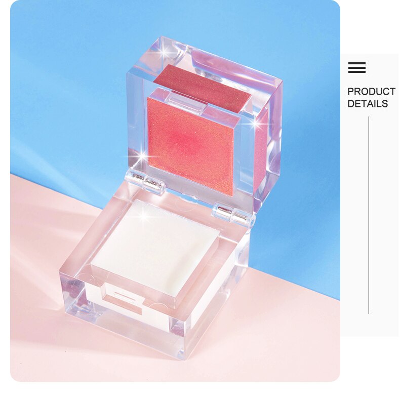 Crystal Blush Highlight 2 in 1 Face Makeup Palette